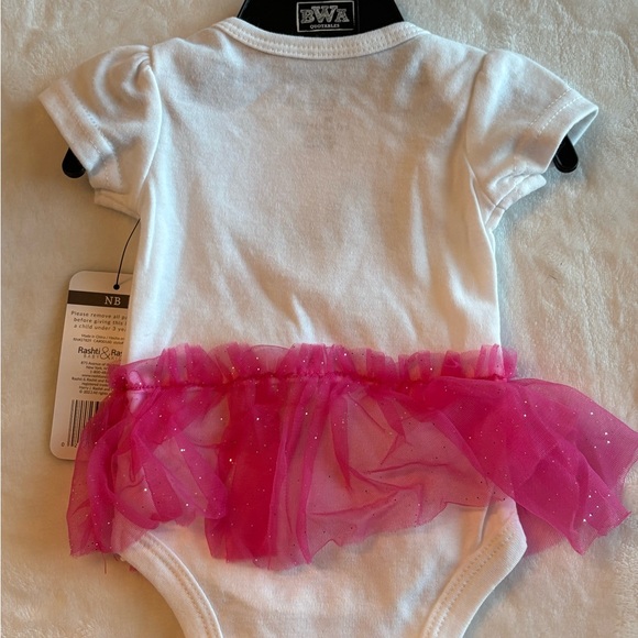 Newborn Baby Girl Tutu Bodysuit Daddy My Prince New - Picture 3 of 7
